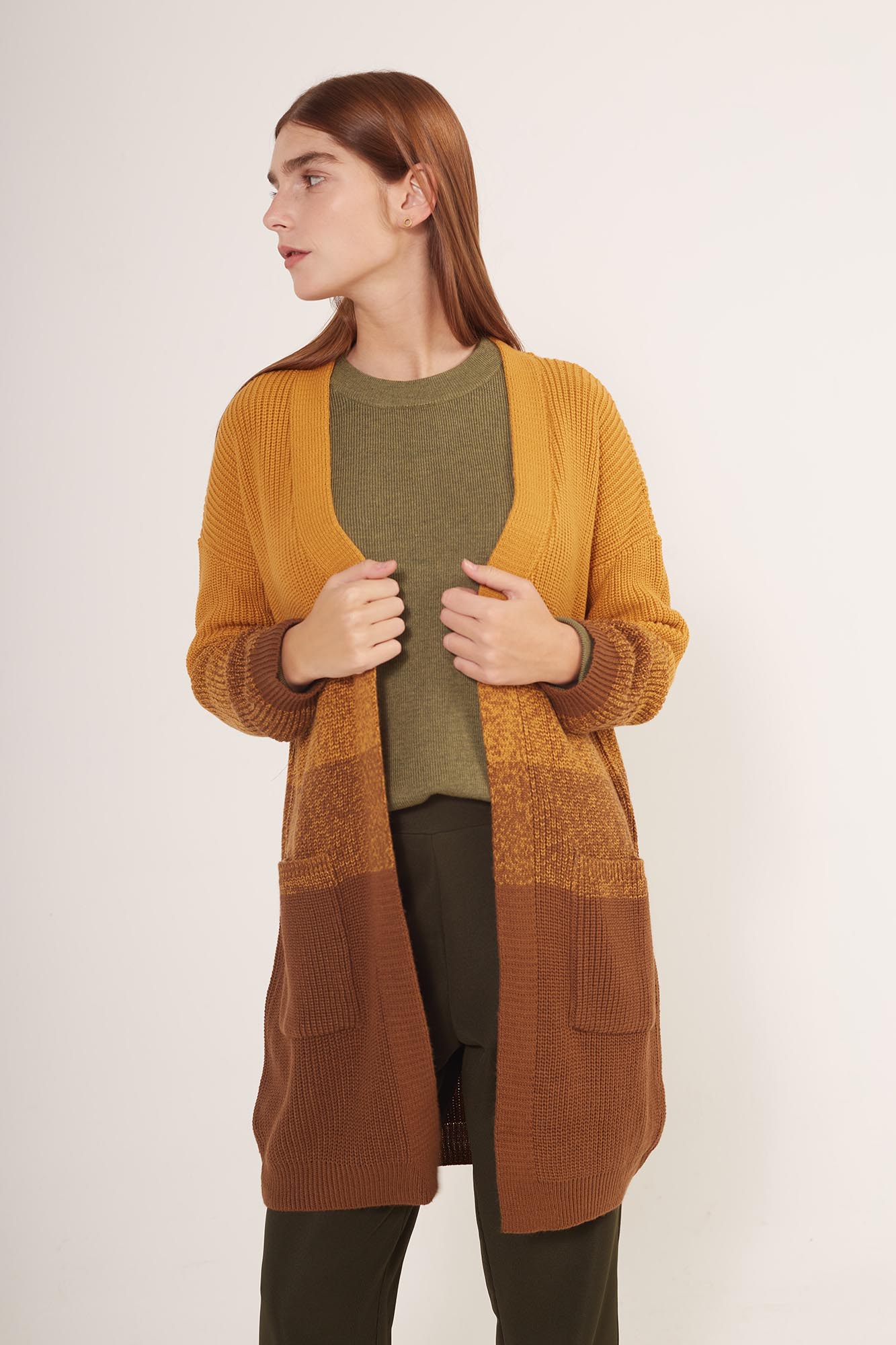 CARDIGAN SAGITARIO CHOCOLATE | TED BODIN