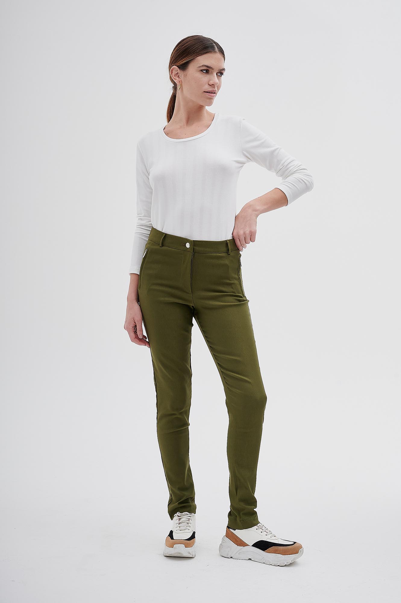 PANTALON CHICAGO VERDE MILITAR