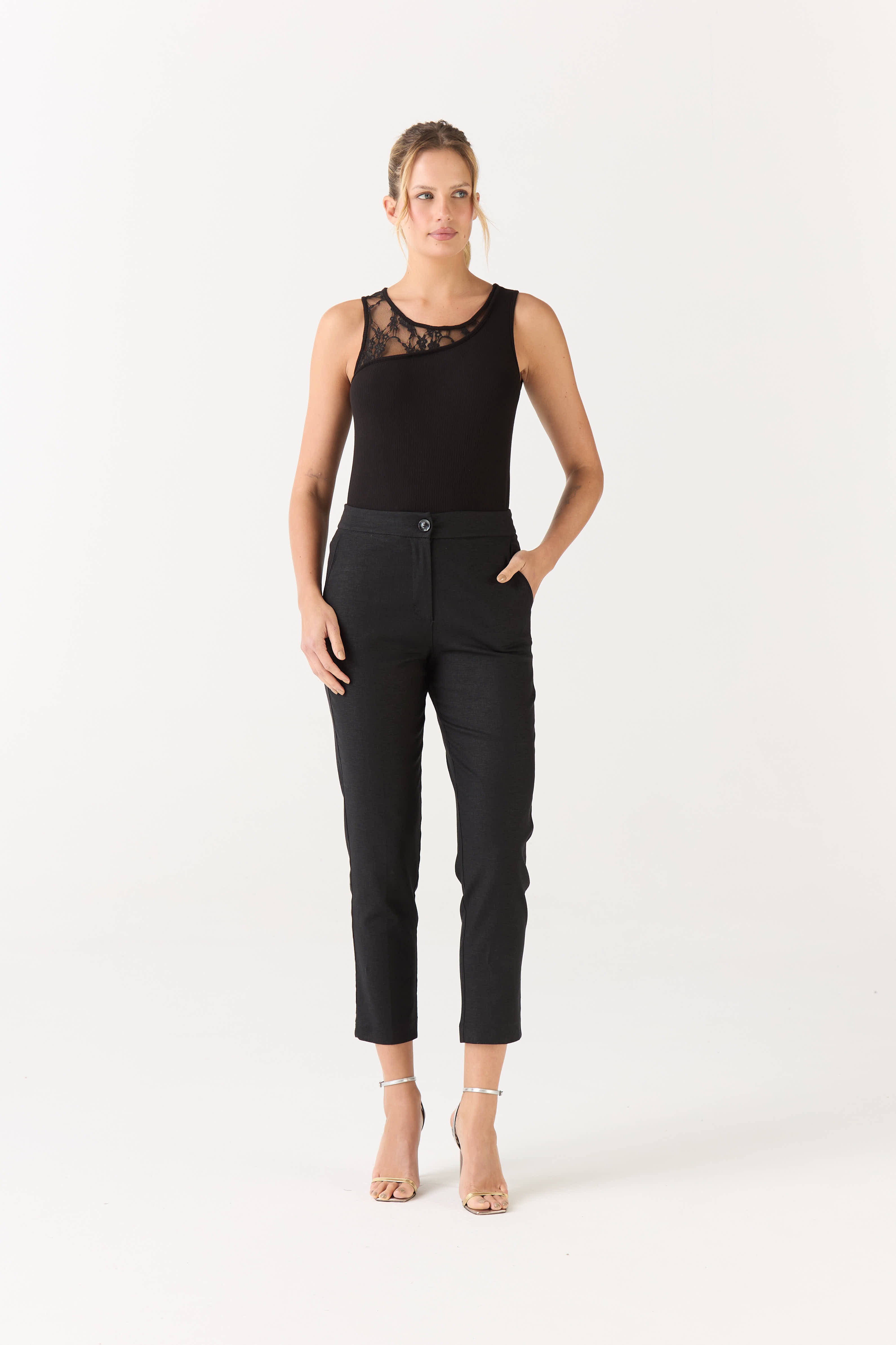PANTALON NEW SASHA NEGRO