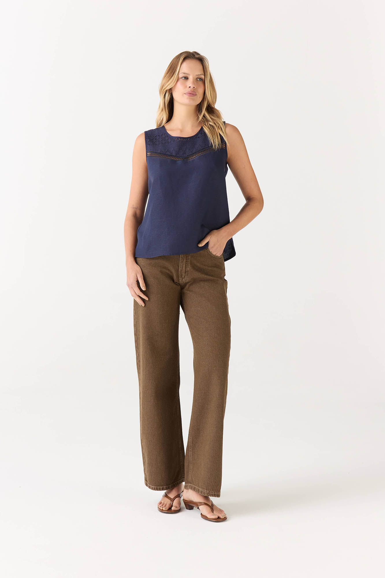 BLUSA TULIA  MARINO
