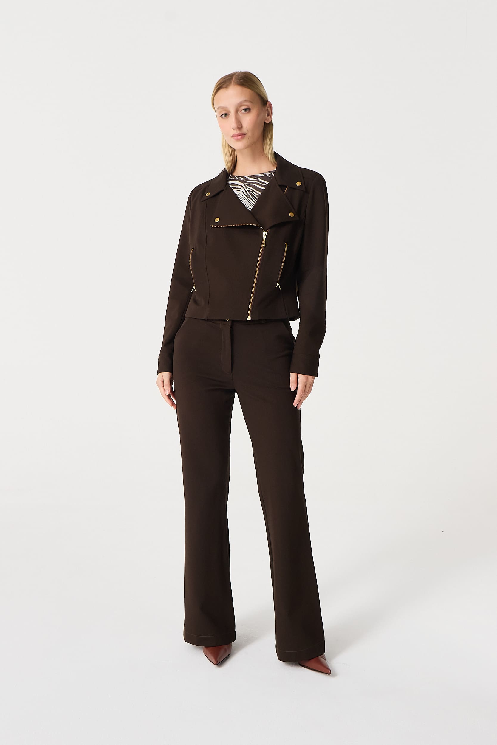 BLAZER BELLANI CHOCOLATE