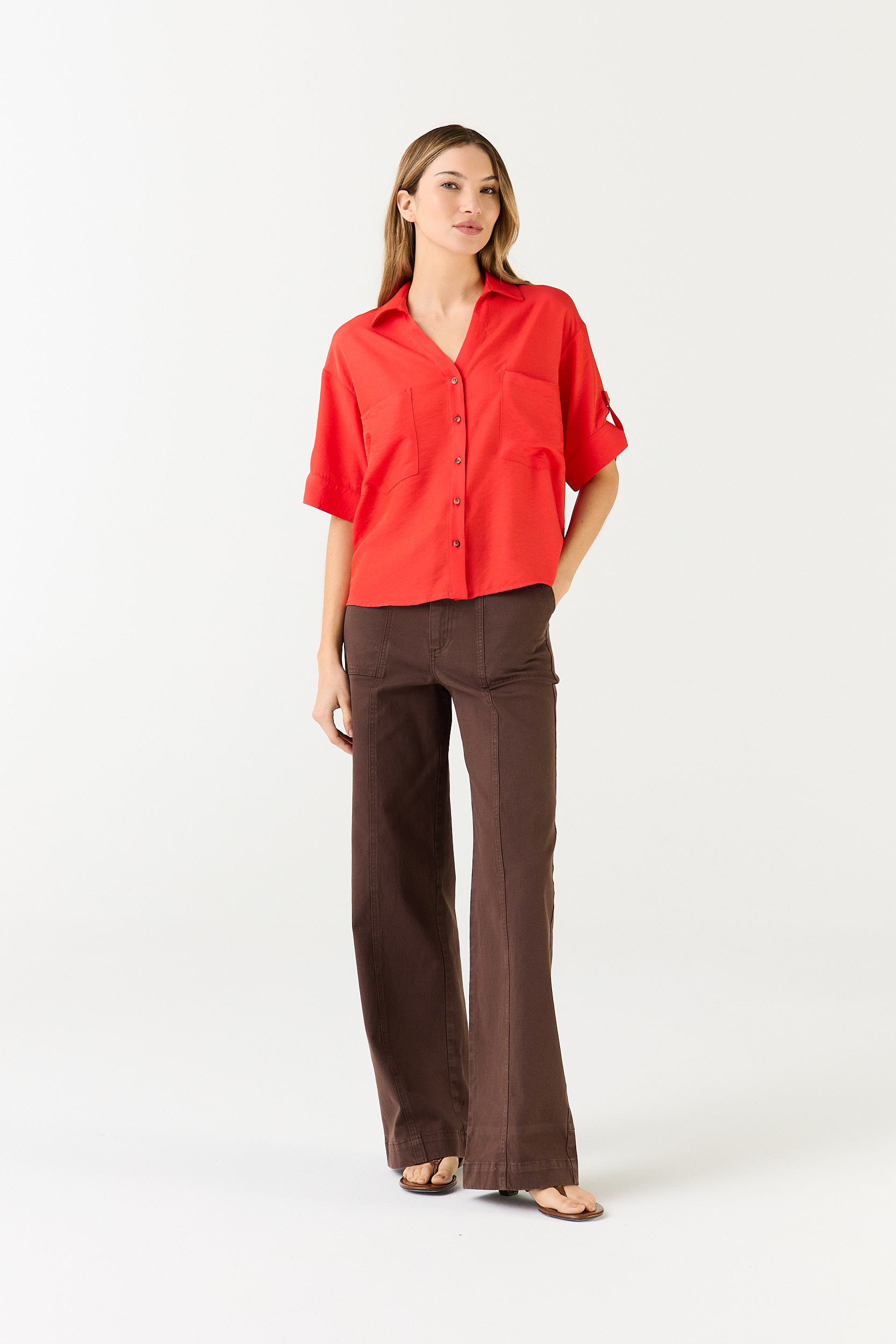 BLUSA CLERY ROJO