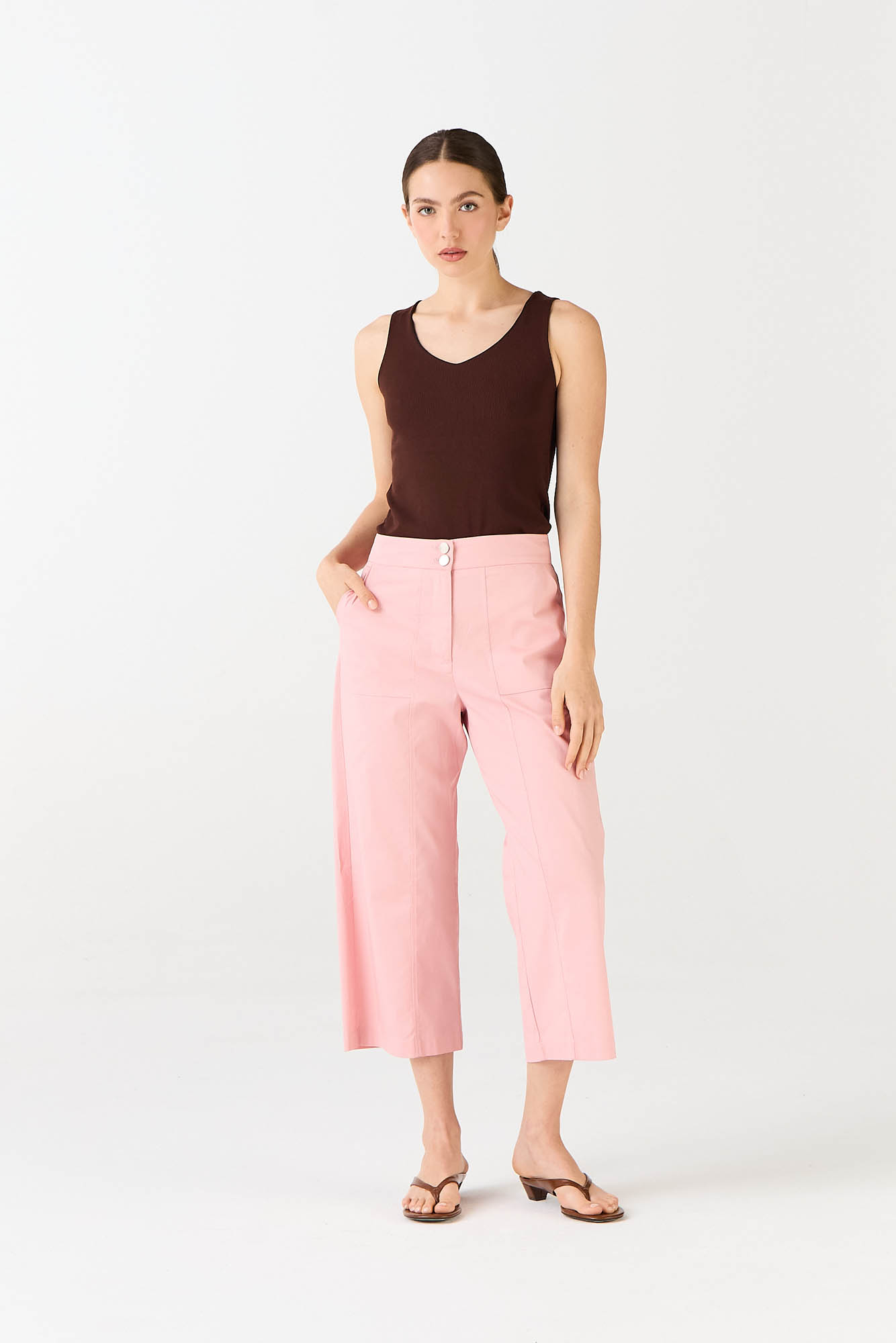 MUSCULOSA DUMAS CHOCOLATE
