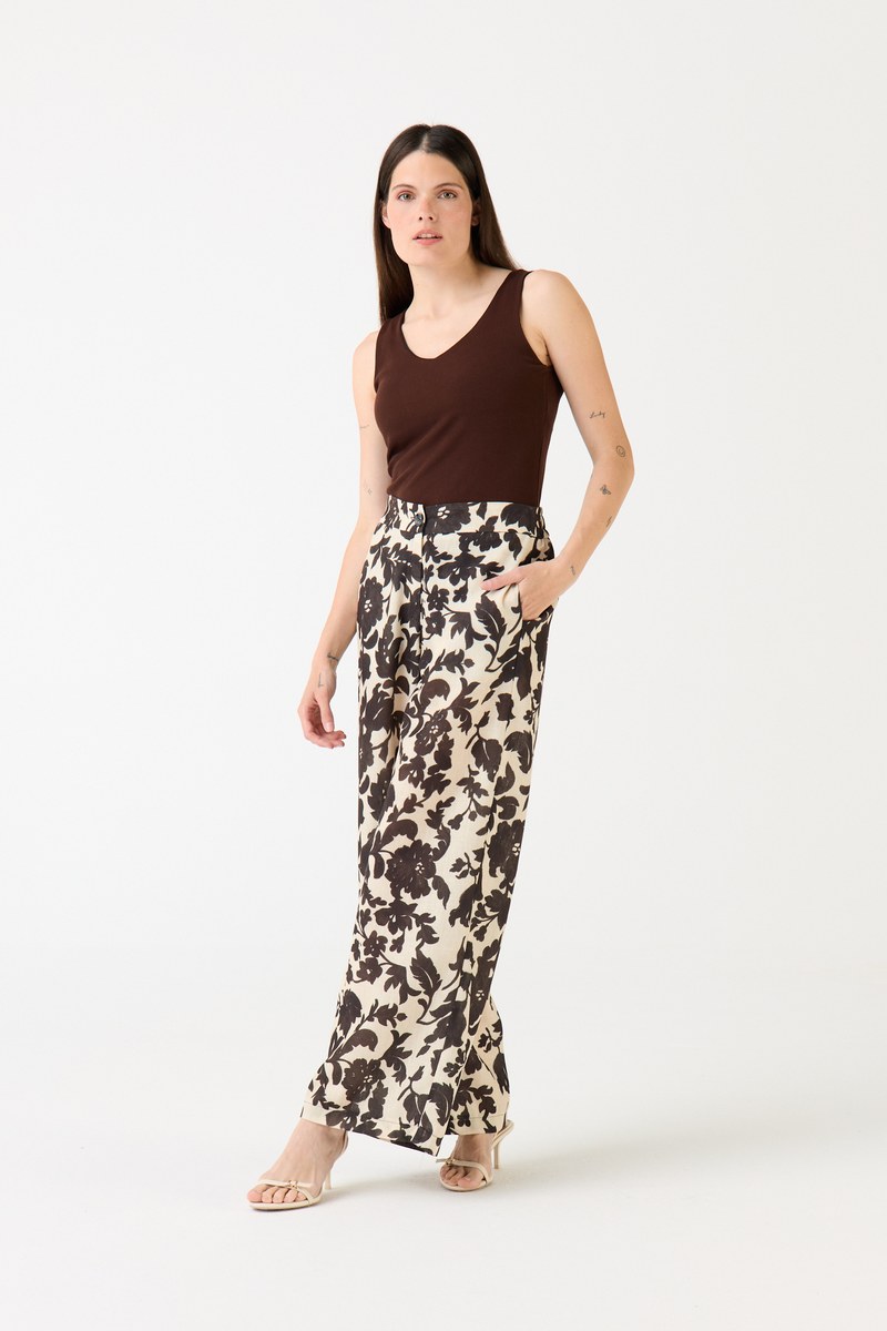 PANTALON ELOISE CHOCOLATE