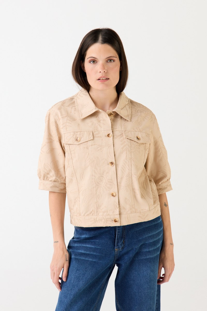 CHAQUETA MONOPOLI BEIGE