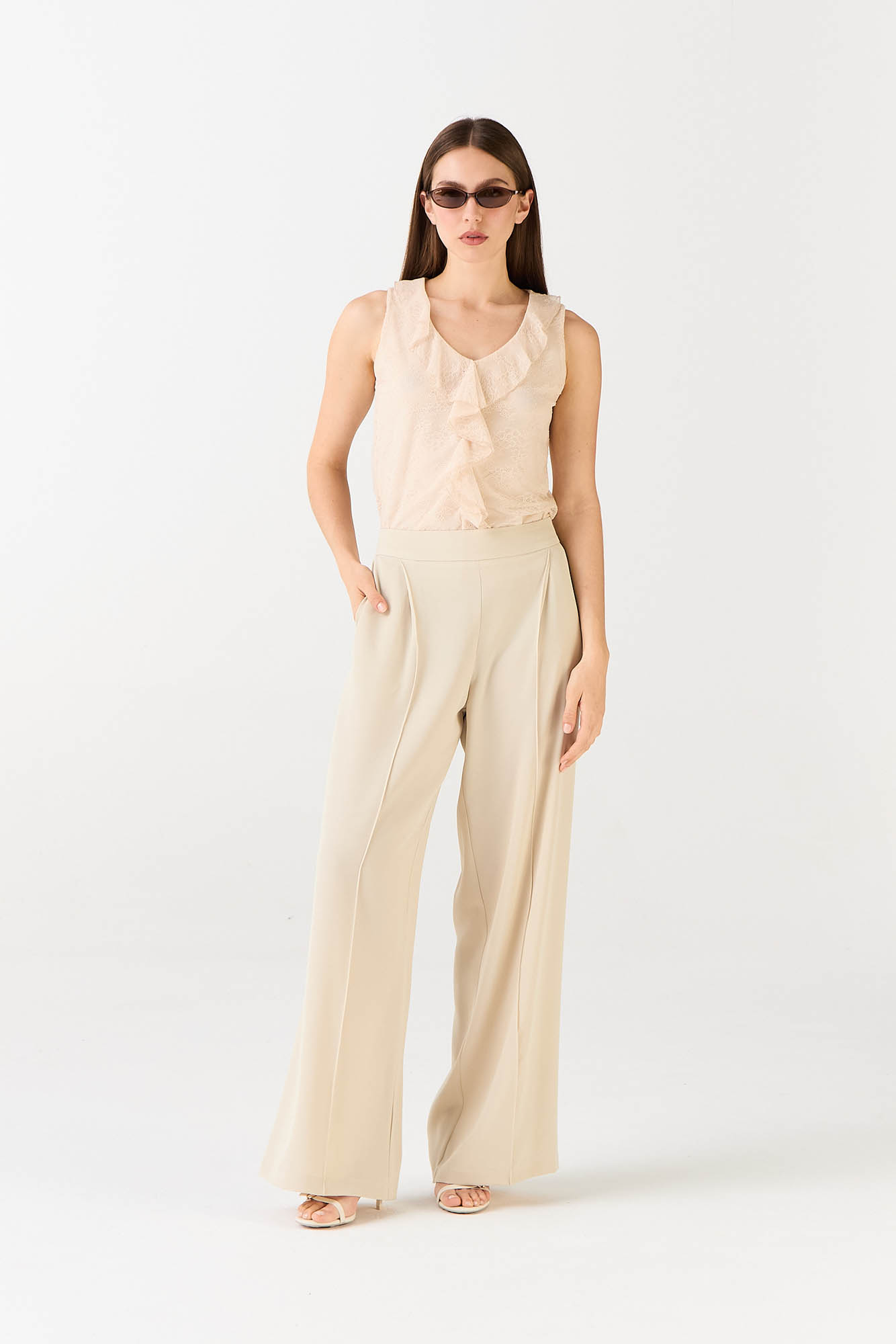 REMERA BLANC  BEIGE CLARO