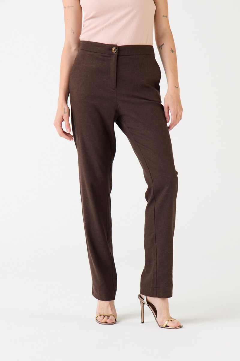 PANTALON ALMA  CHOCOLATE