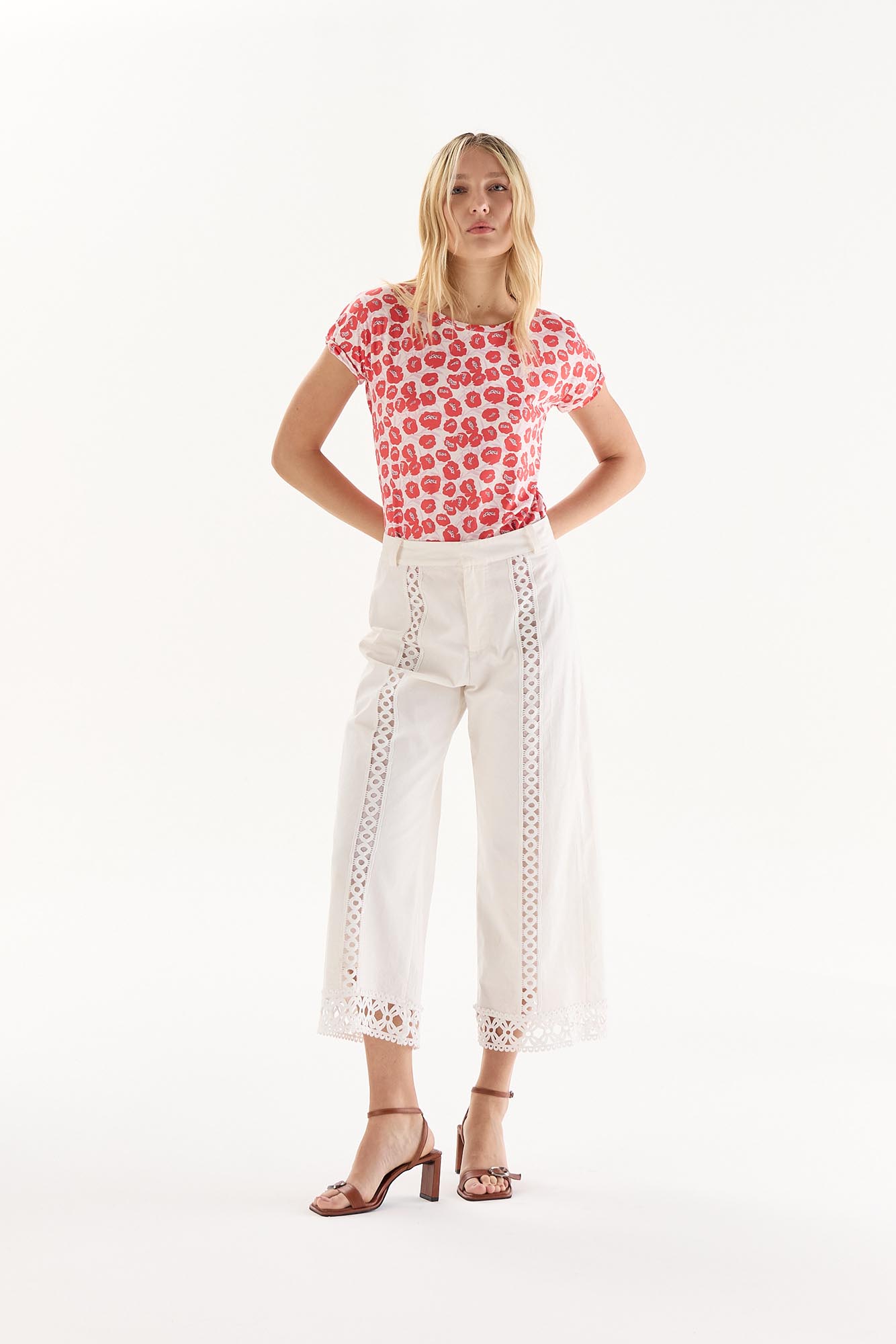REMERA CARTER ROJO ANARANJADO