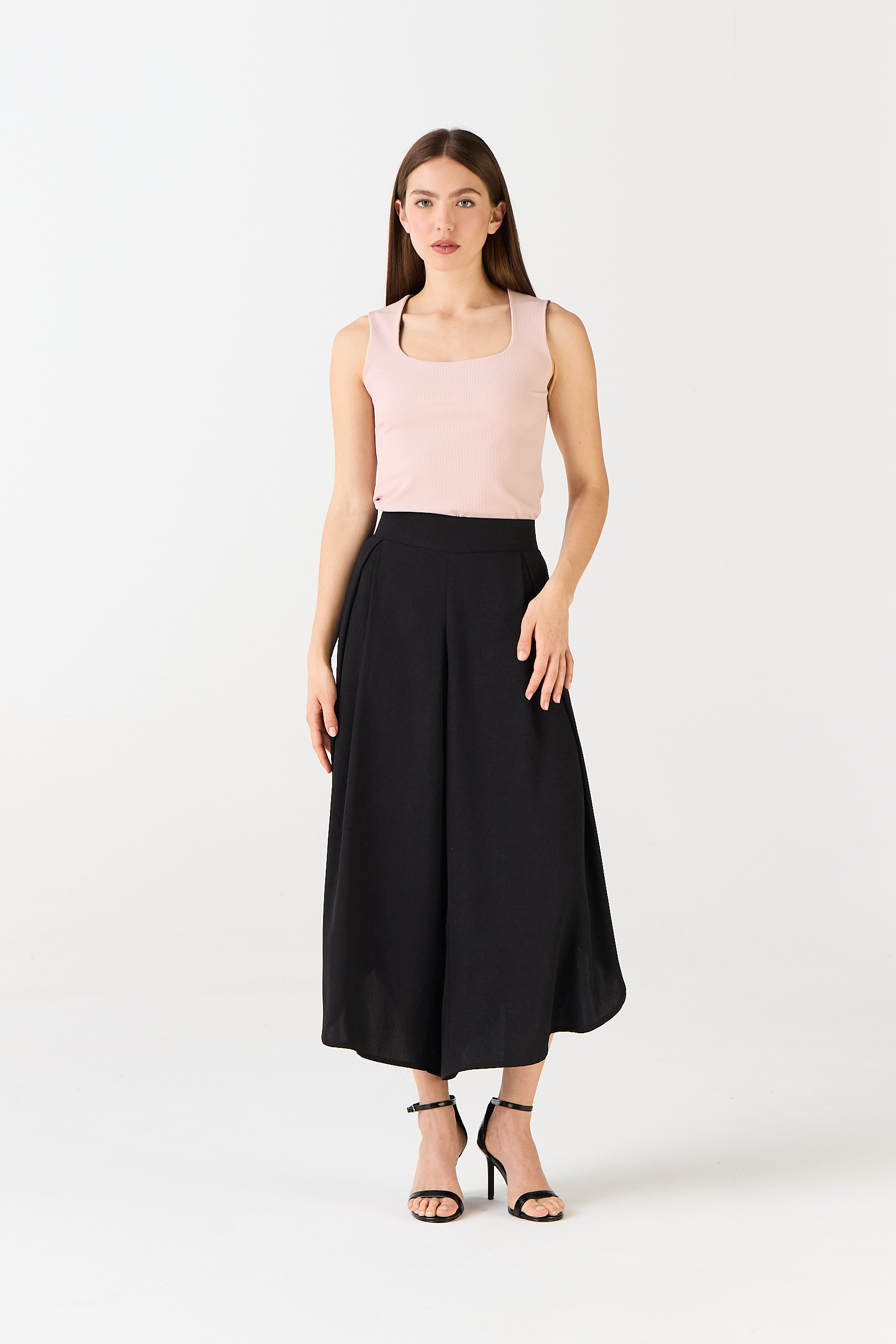 PANTALON TUBA NEGRO