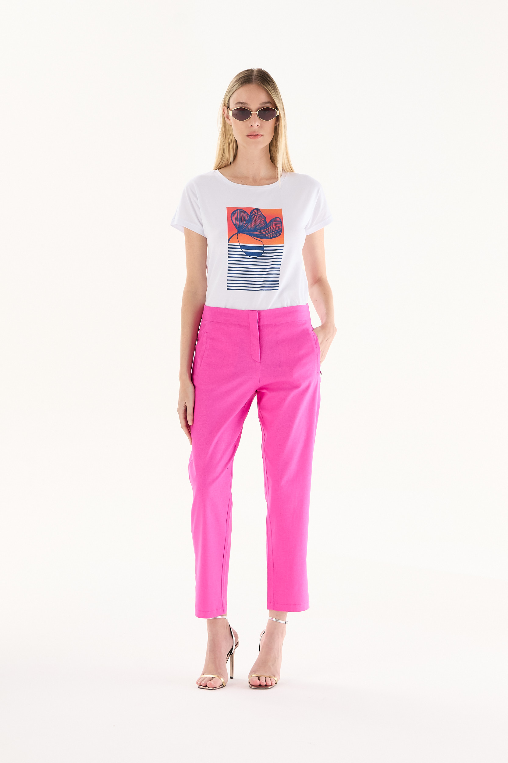 PANTALON MERCEDES FUCSIA