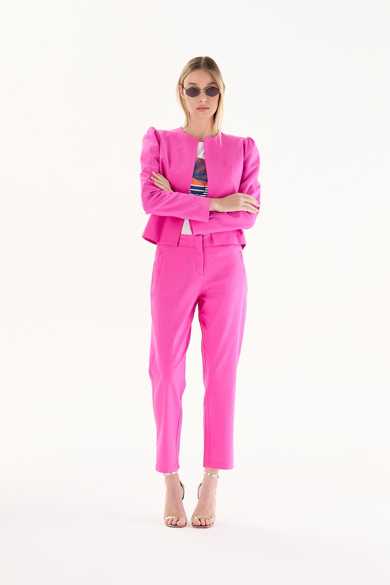 BLAZER MERCEDES FUCSIA