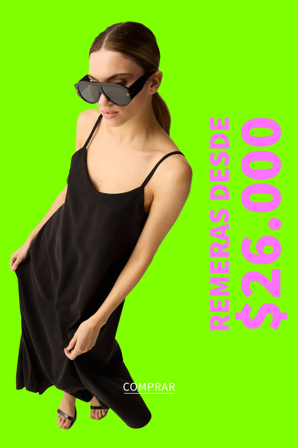 REMERAS DESDE $26.000