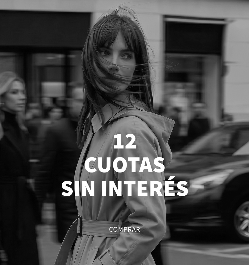 12 CUOTAS SIN INTERÉS